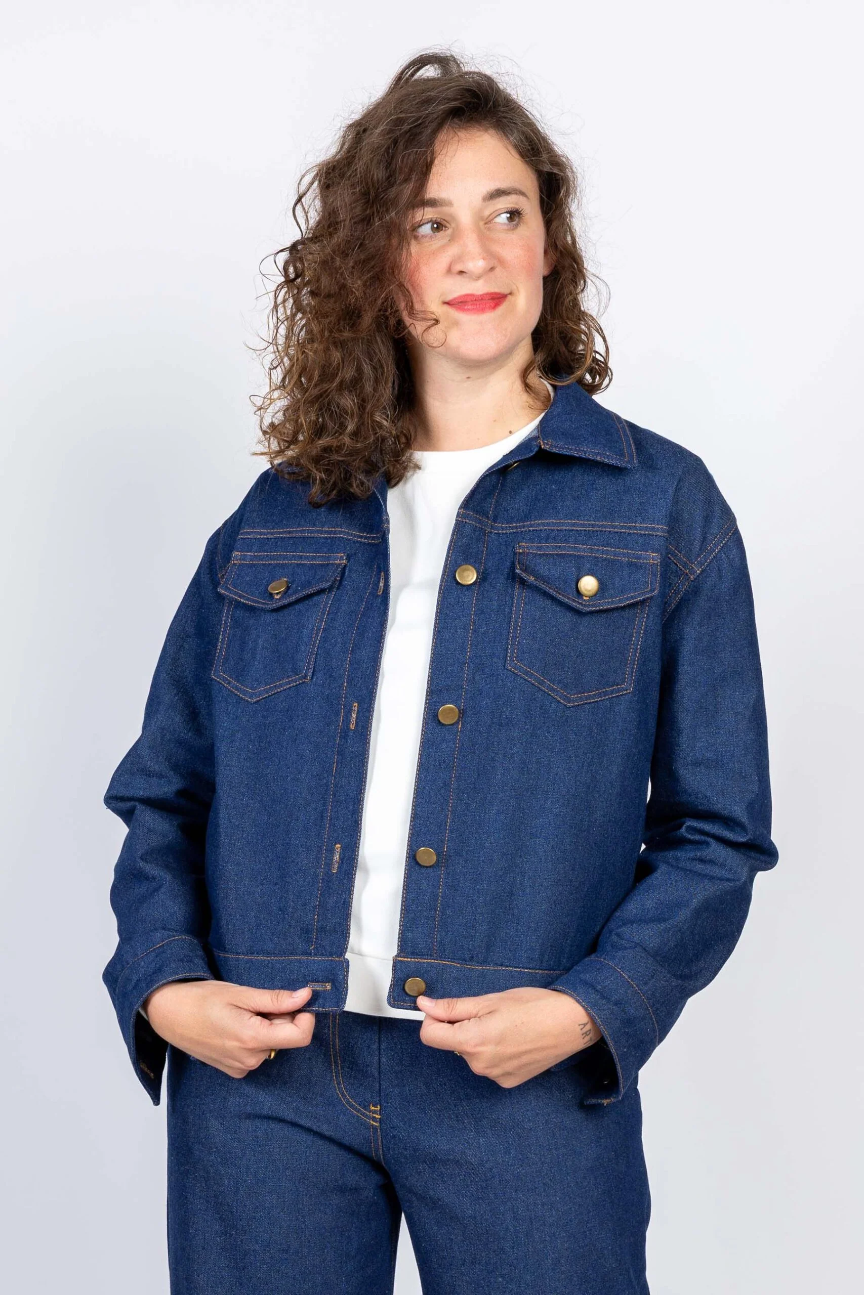 I AM Patterns Gold Jacket - Image 13