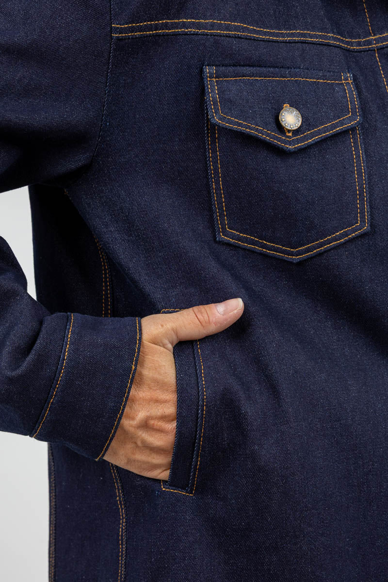 I AM Patterns Gold Jacket - Image 8