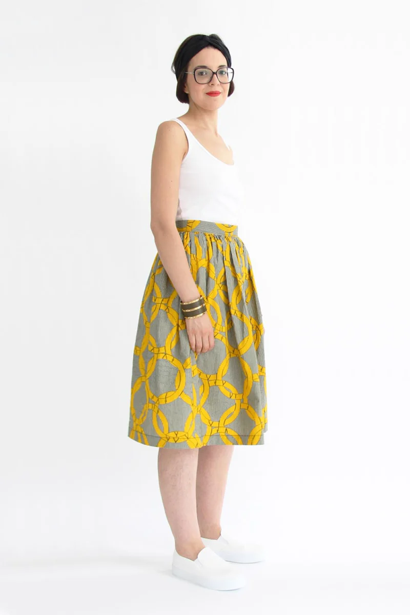 I AM Patterns Hestia Skirt - Printed copy shop (+£5.00)