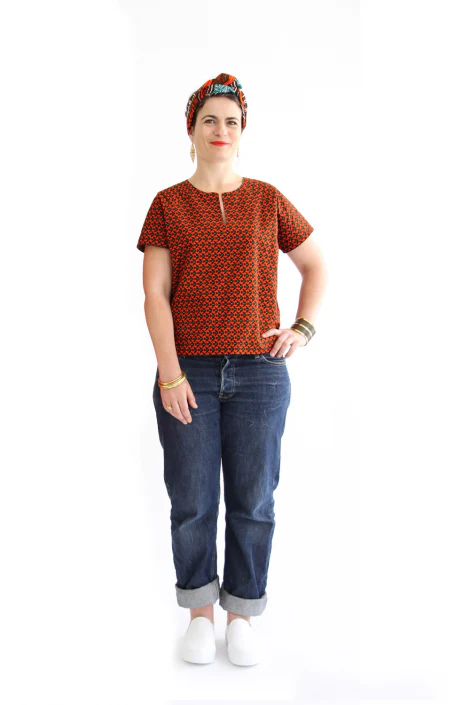I AM Patterns Jain Top and Dress - Image 8