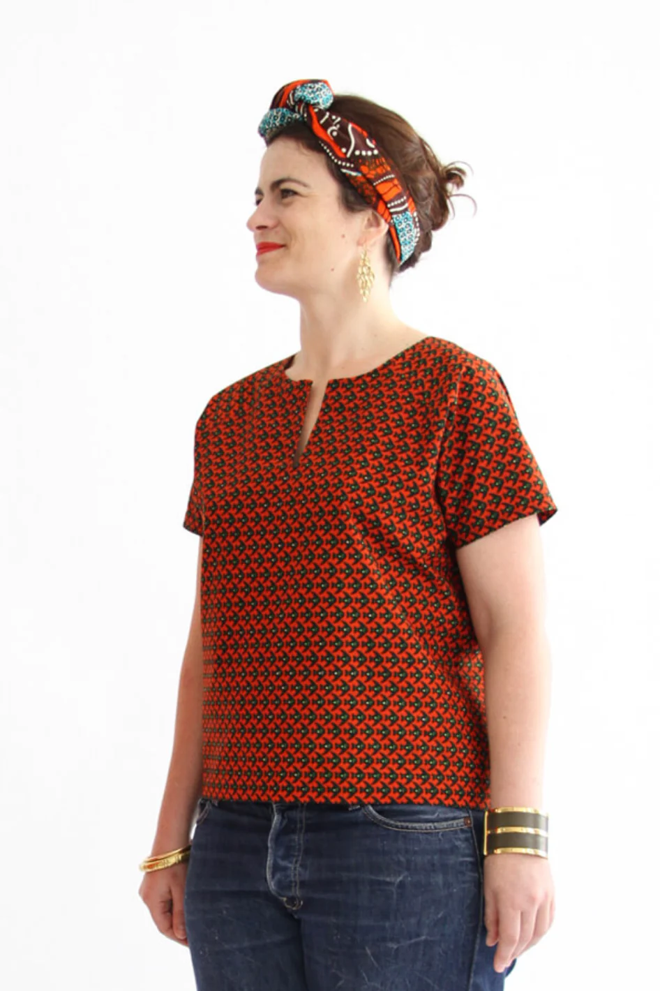 I AM Patterns Jain Top and Dress - Image 9