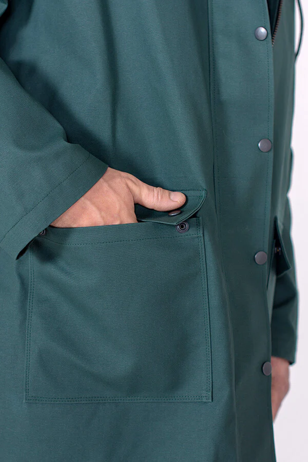 I AM Patterns Men's Jacques Raincoat - Image 14