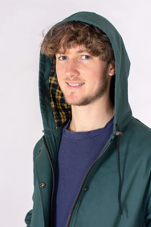 I AM Patterns Men's Jacques Raincoat - Image 16