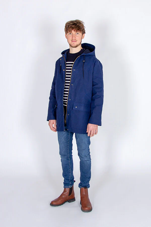 I AM Patterns Men's Jacques Raincoat - Image 5