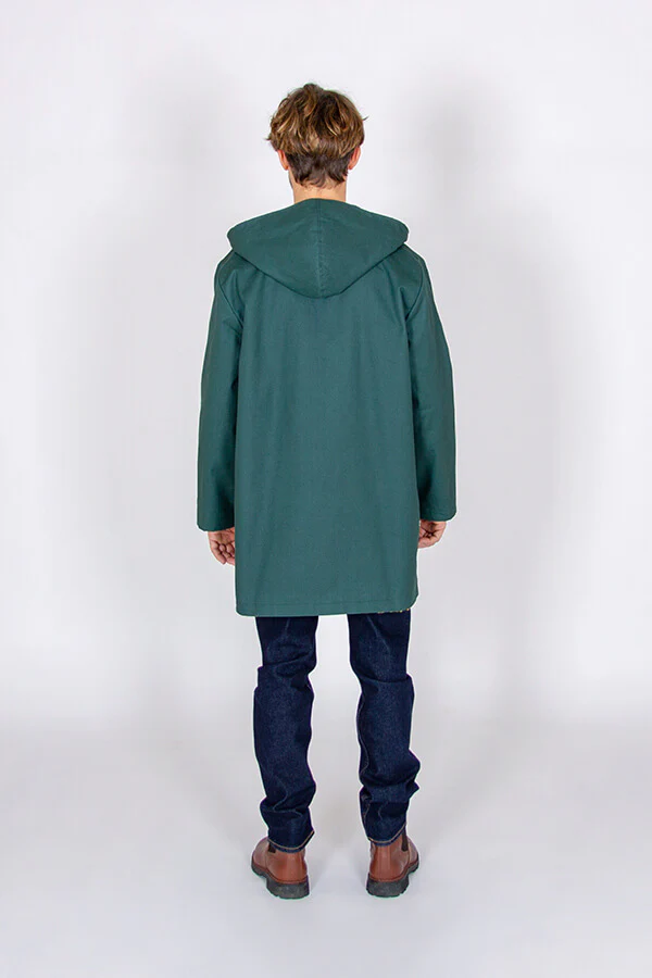 I AM Patterns Men's Jacques Raincoat - Image 9