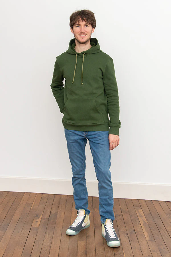 I AM Patterns Men's Rainbow Sweatshirt/Hoodie - Printed copy shop (+£7.00)