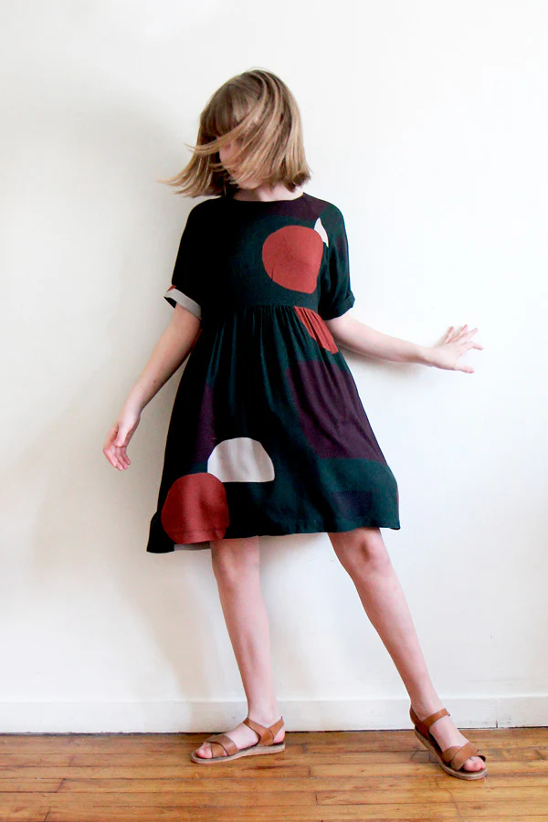 I AM Patterns Mini Cassiopée Dress - Image 4