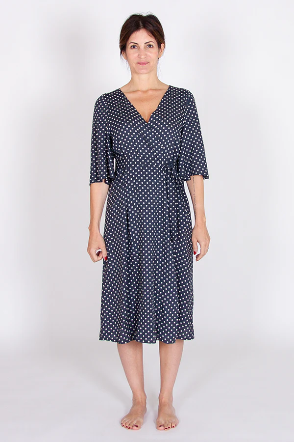 I AM Patterns Octarine Wrap Dress - Image 3