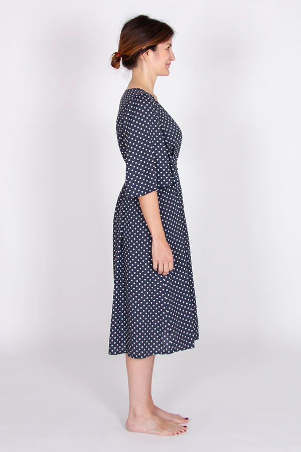 I AM Patterns Octarine Wrap Dress - Image 4