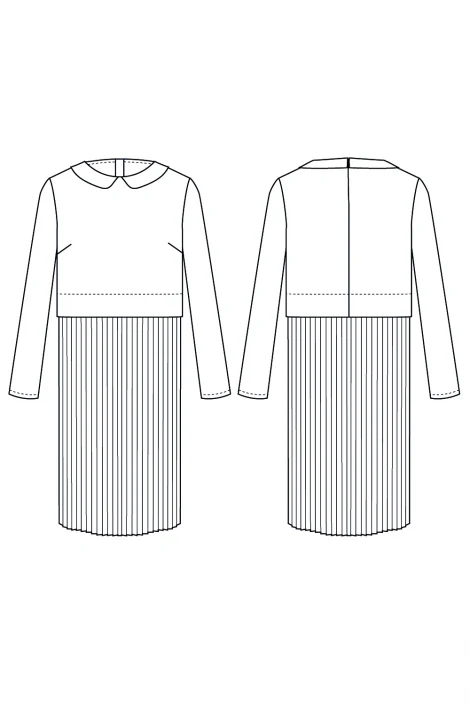 I AM Patterns Orion Top and Dress - Image 8