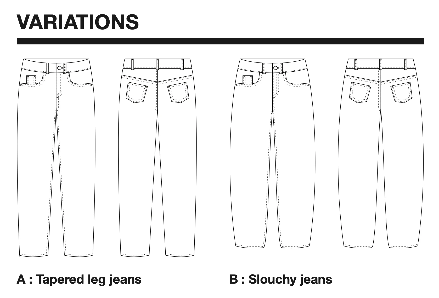 I AM Patterns Sunshine Jeans - Image 22