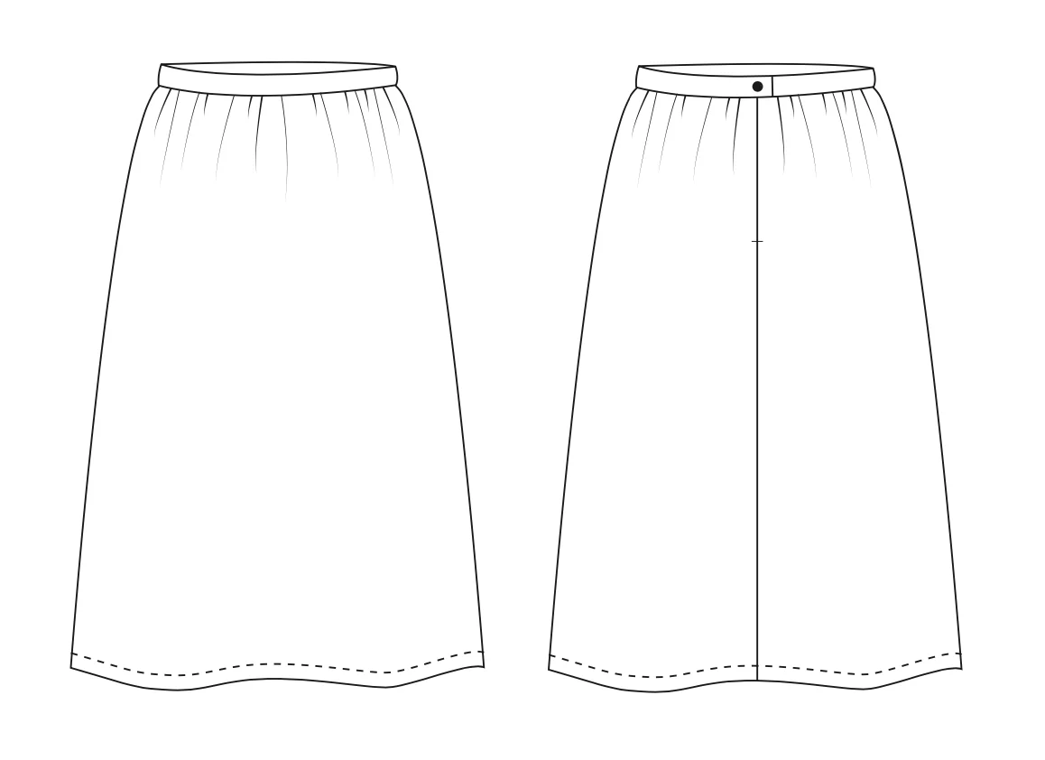 I AM Patterns Victoria Skirt - Image 7