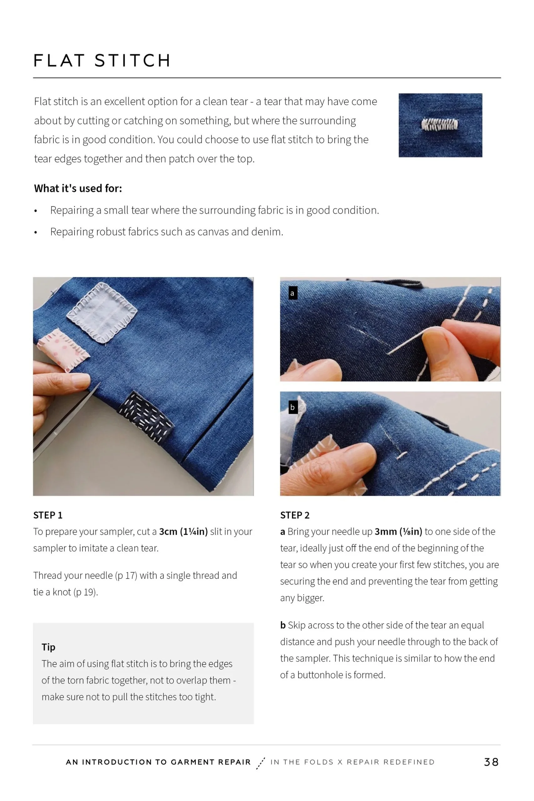 In the Folds An Introduction to Garment Repair PDF - Image 4
