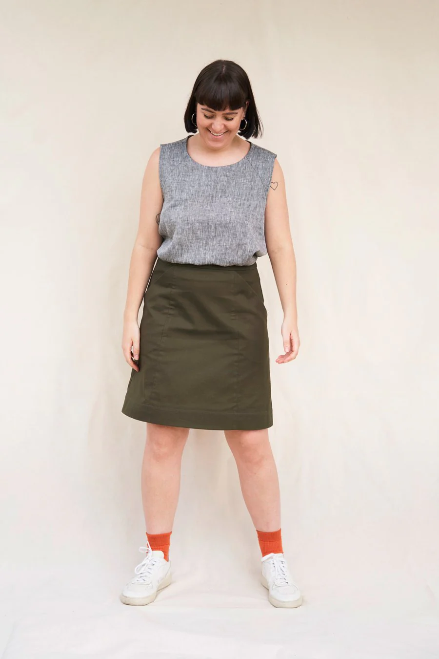 In the Folds Barkly Skirt - Printed copy shop SIZES G - P (+£7.00)