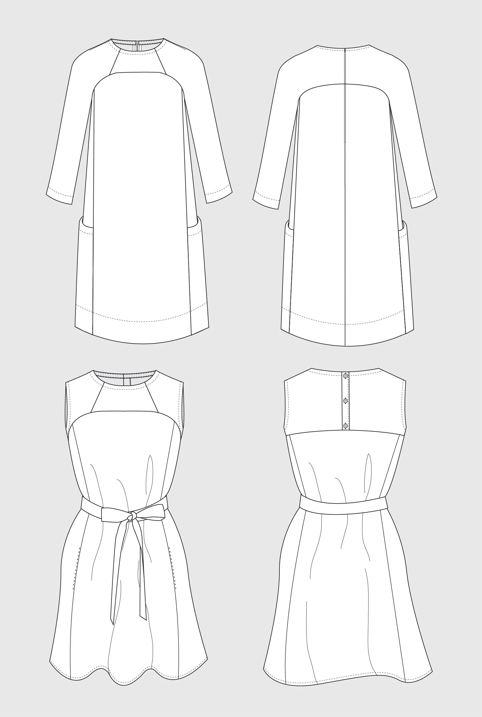 In the Folds Rushcutter Dress - Image 10