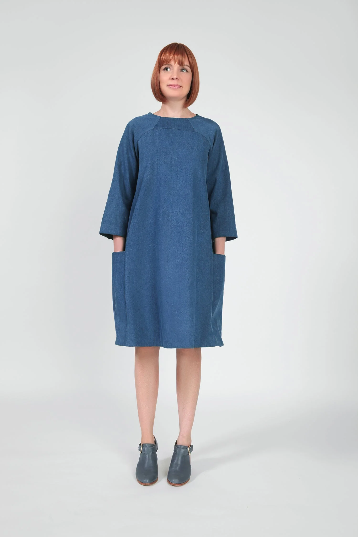 In the Folds Rushcutter Dress - Printed copy shop (+£7.00)