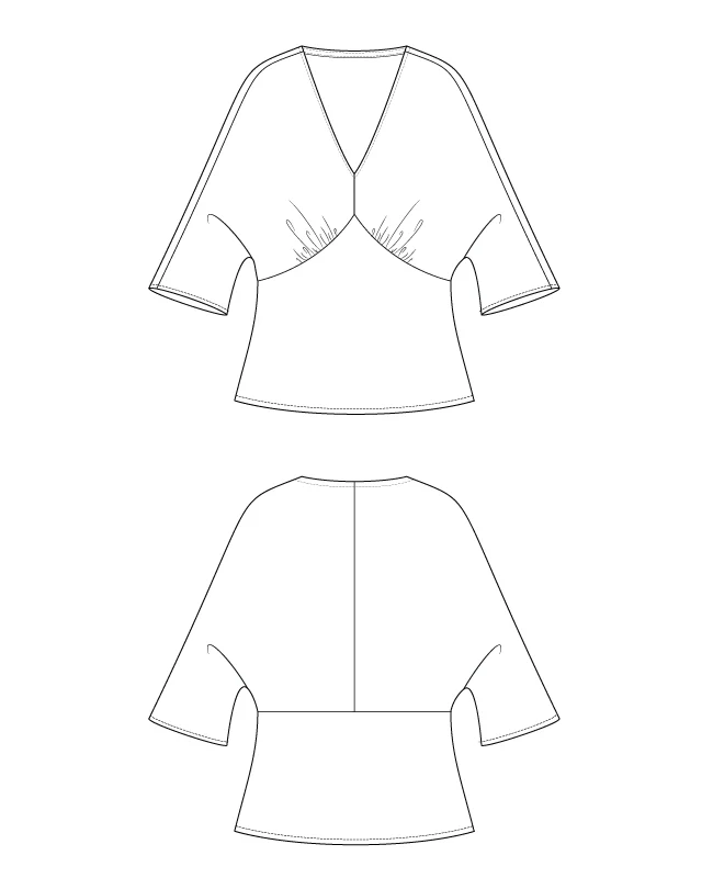 Itch to Stitch Amador Top - Image 8