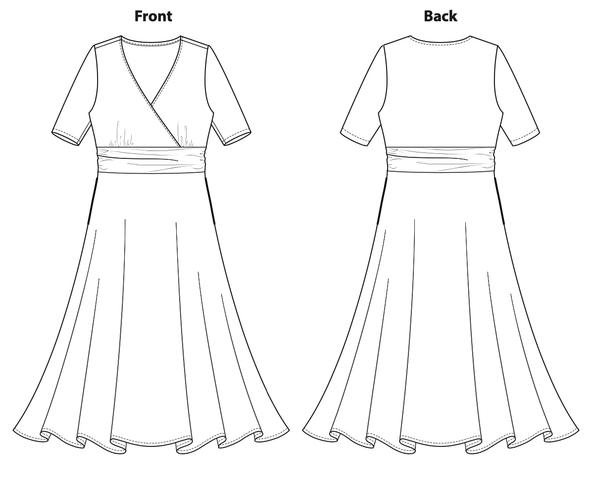 Itch to Stitch Antrim Dress - Image 7