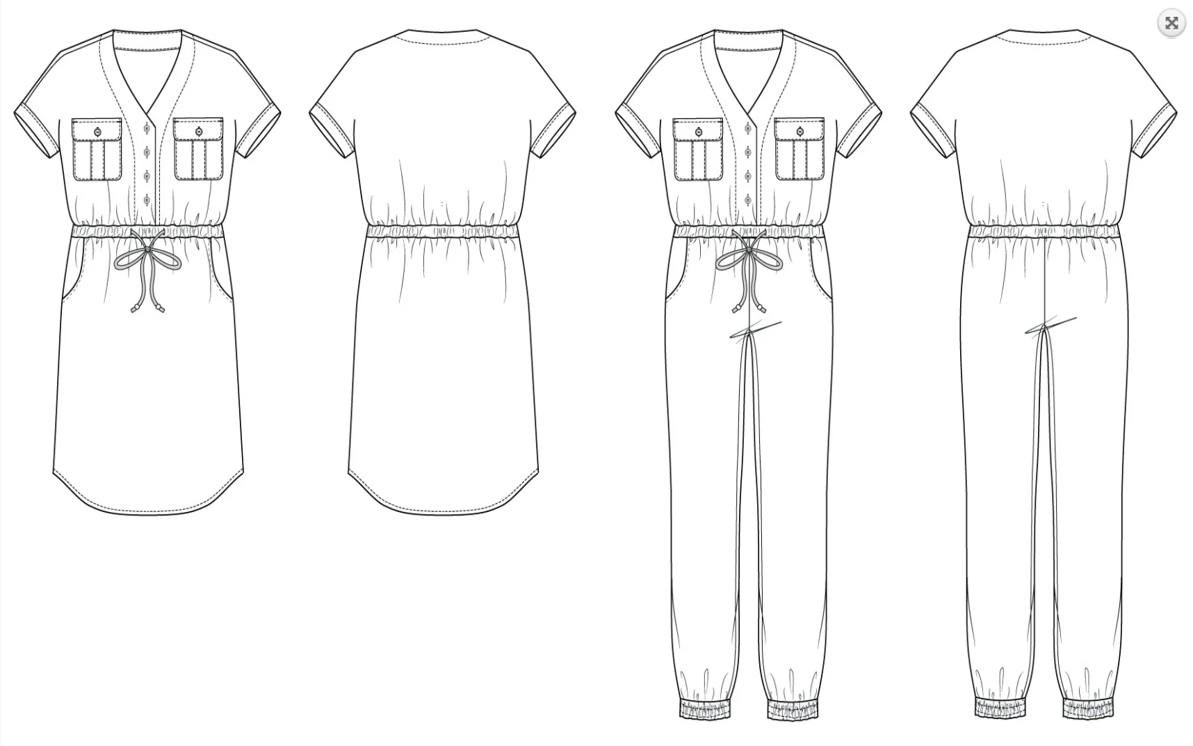 Itch to Stitch Anza Jumpsuit and Dress - Image 9