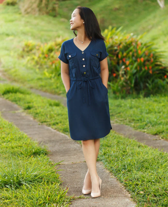 Itch to Stitch Anza Jumpsuit and Dress - Printed copy shop C, D and DD CUPS (+£10.00)
