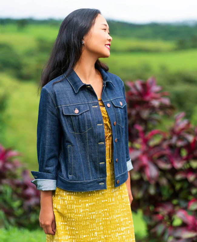 Itch to Stitch Atenas Jacket - Printed copy shop D and DD CUPS (+£7.00)