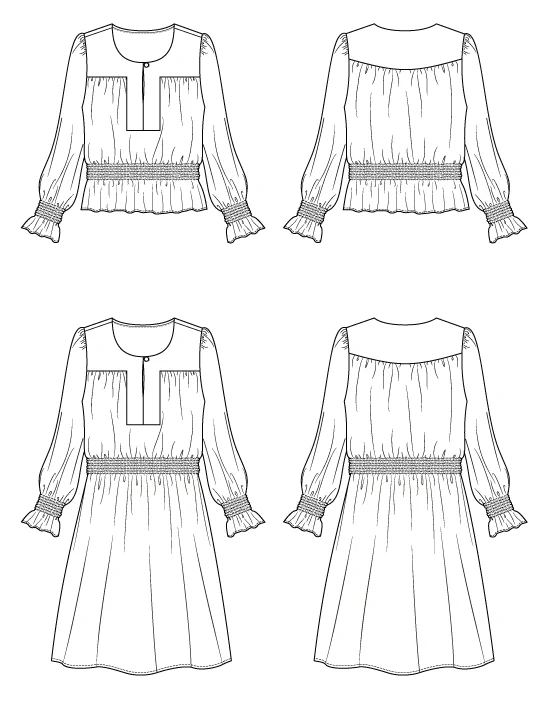 Itch to Stitch Azores Top and Dress - Image 7