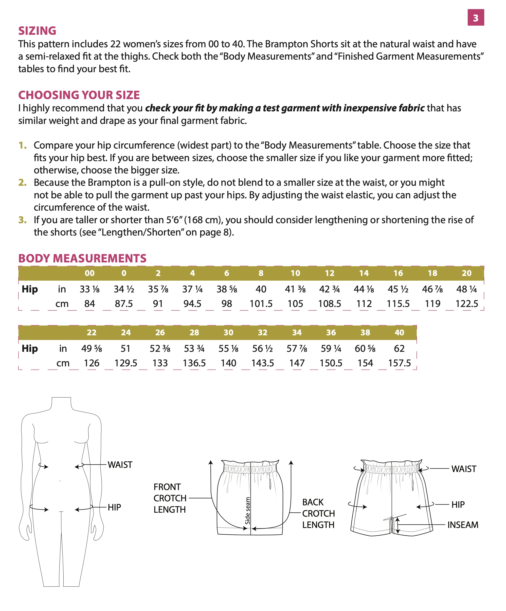 Itch to Stitch Brampton Shorts - Image 8