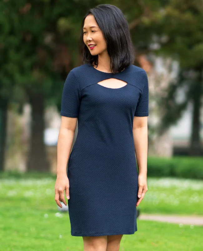 Itch to Stitch Brisbane Top and Dress - Printed copy shop SIZES 00-20 / FULL BUST (+£7.00)