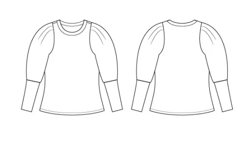 Itch to Stitch Busan Top - Image 7