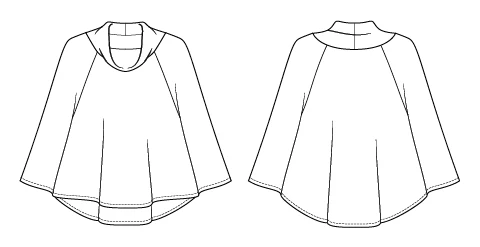 Itch to Stitch Cape Cod Capelet - Image 5
