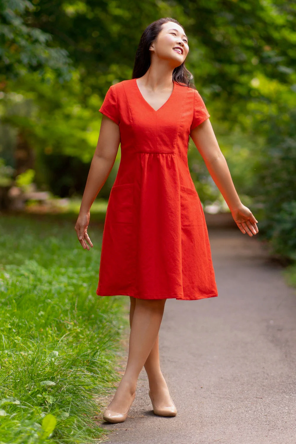 Itch to Stitch Celeste Dress - Printed copy shop SIZES 00-20/A and B CUPS (+£7.00)