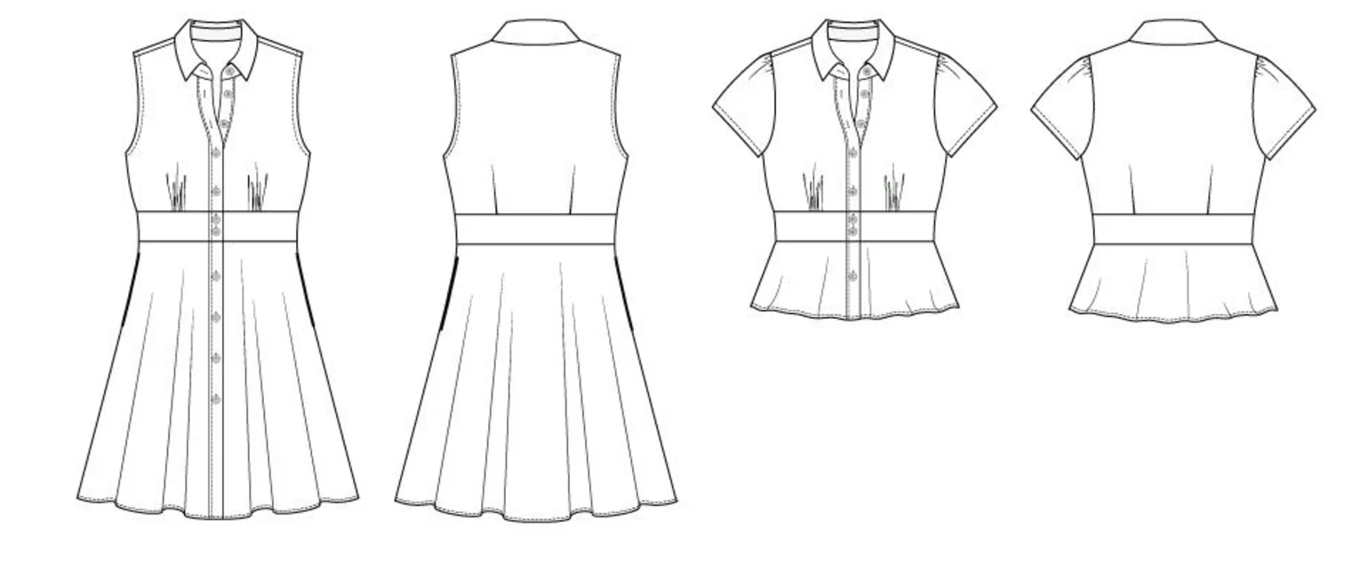 Itch to Stitch Chai Shirt and Dress - Image 7