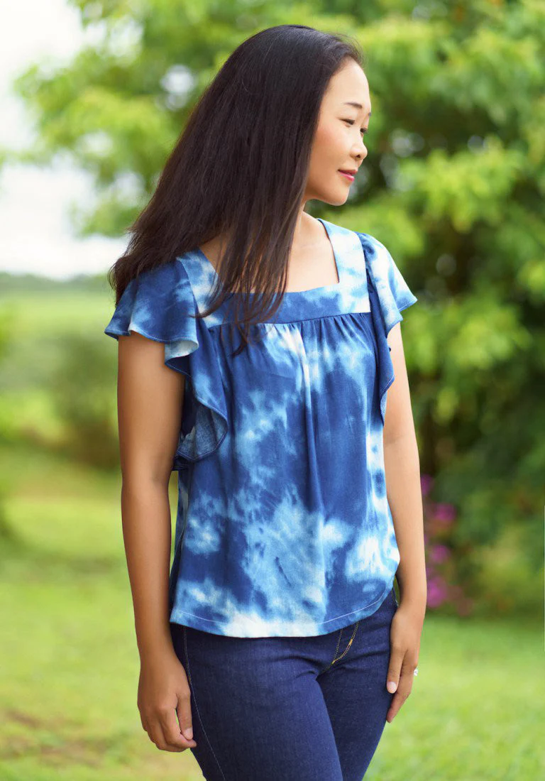 Itch to Stitch Chirripo Top - Printed copy shop A and B CUPS (+£7.00)