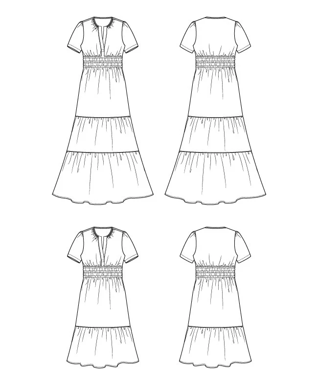 Itch to Stitch Comillas Dress - Image 9