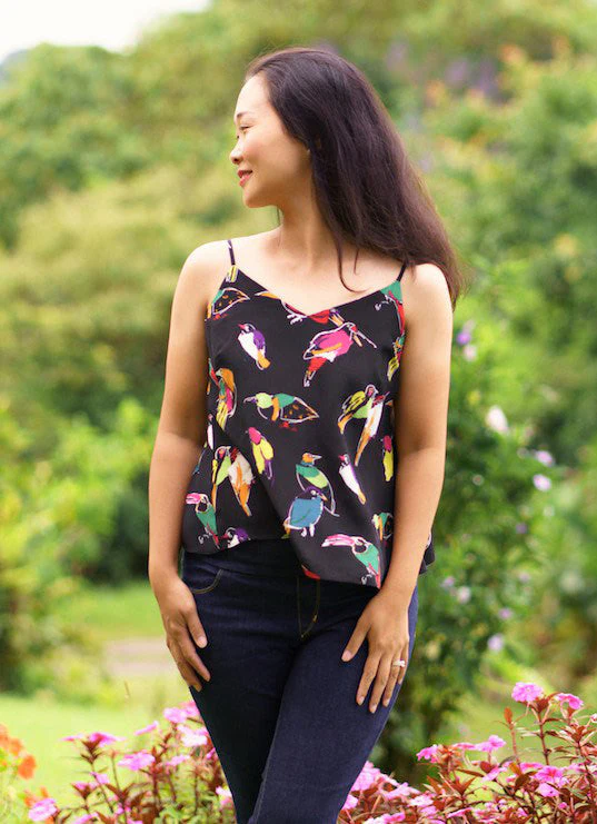 Itch to Stitch Crystal Cove Cami - Printed copy shop (+£7.00)