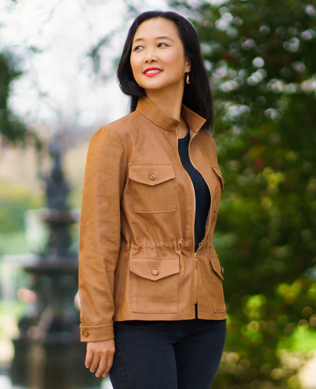 Itch to Stitch Delaware Jacket - Printed copy shop SIZES 00-20/DD CUP (+£7.00)