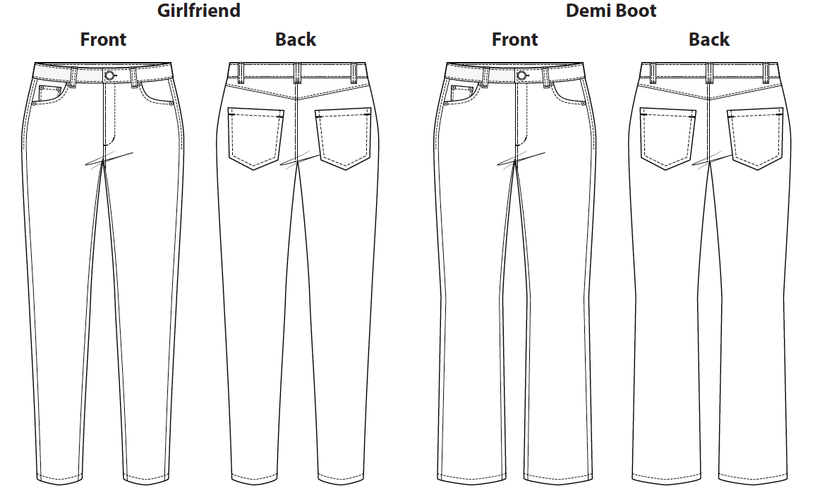Itch to Stitch Eddystone Jeans - Image 4