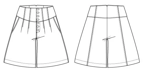 Itch to Stitch Gobi Culottes - Image 7