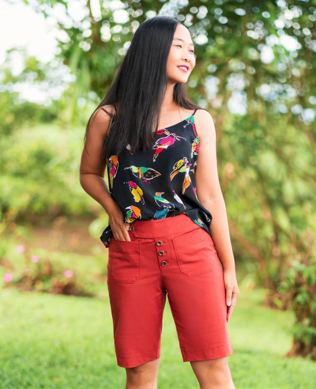 Itch to Stitch Hermosa Shorts - Printed copy shop (+£7.00)