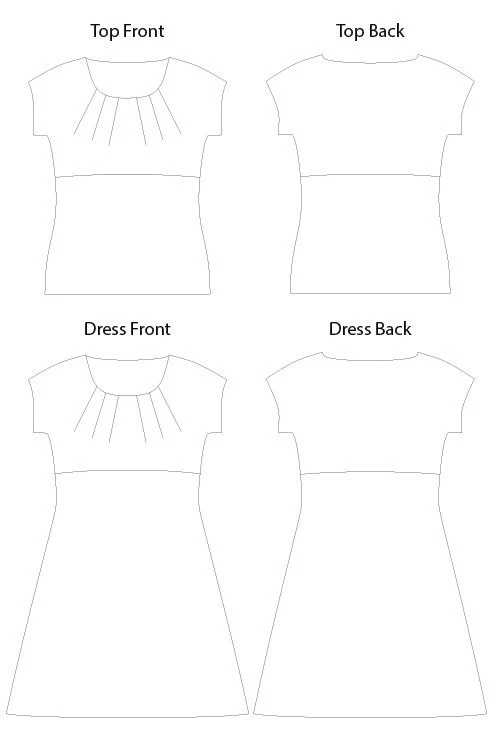 Itch to Stitch Kathryn Top and Dress - Image 5