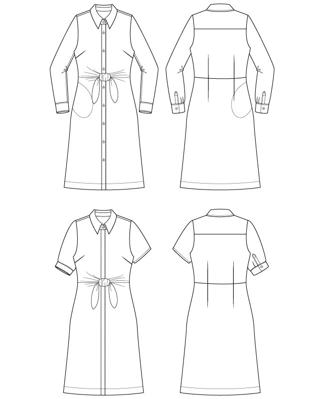 Itch to Stitch Ladera Dress - Image 8
