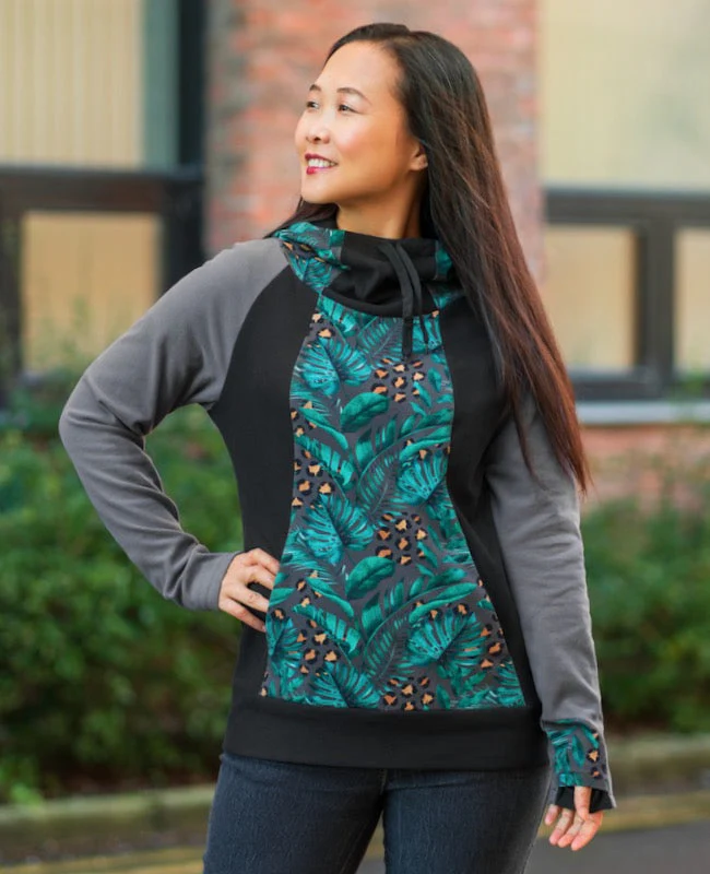 Itch to Stitch Lamma Hoodie and Sweatshirt - Printed copy shop SIZES 00 - 20 (+£7.00)