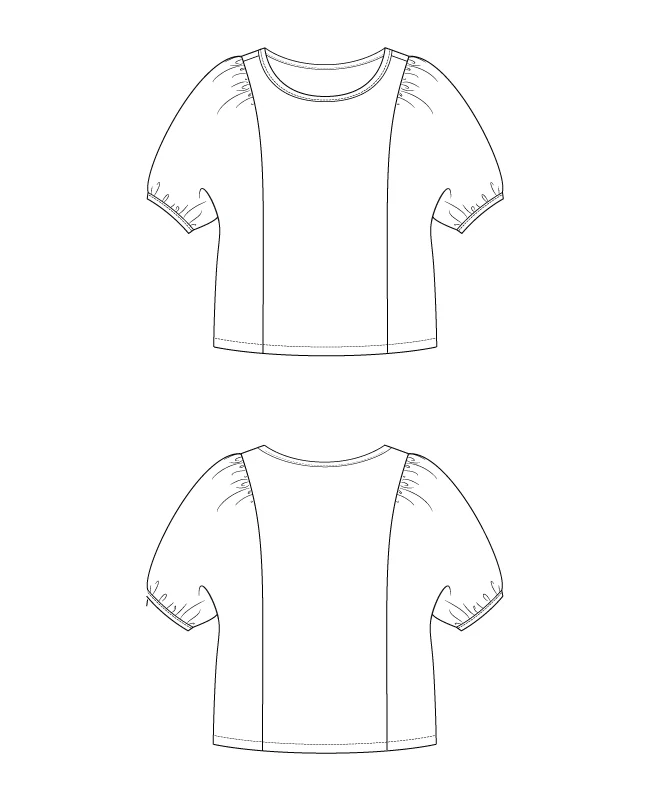 Itch to Stitch Lemont Top - Image 6