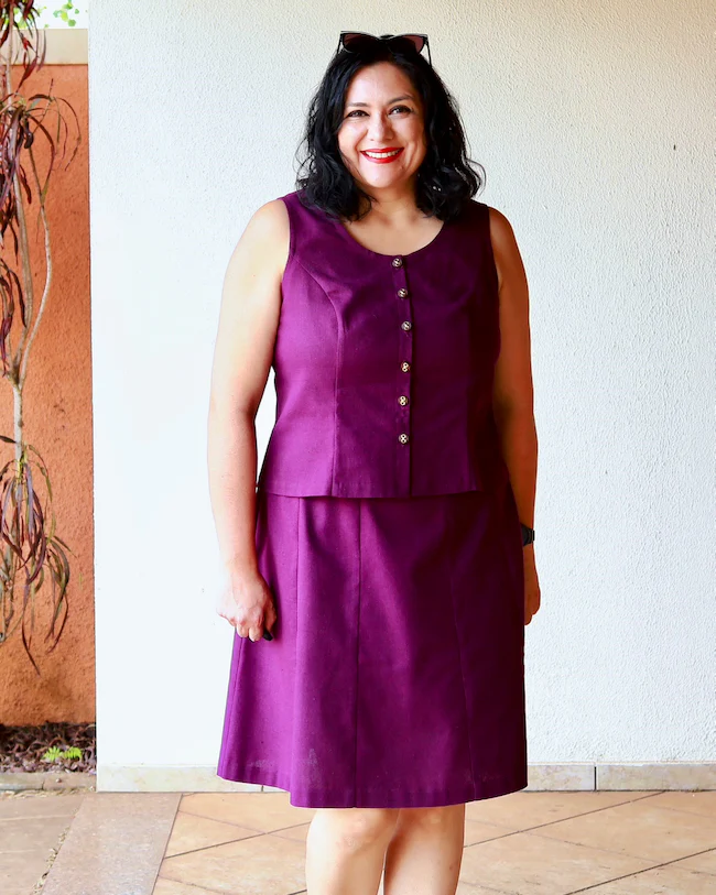 Itch to Stitch Madalena Vest Top - Image 7