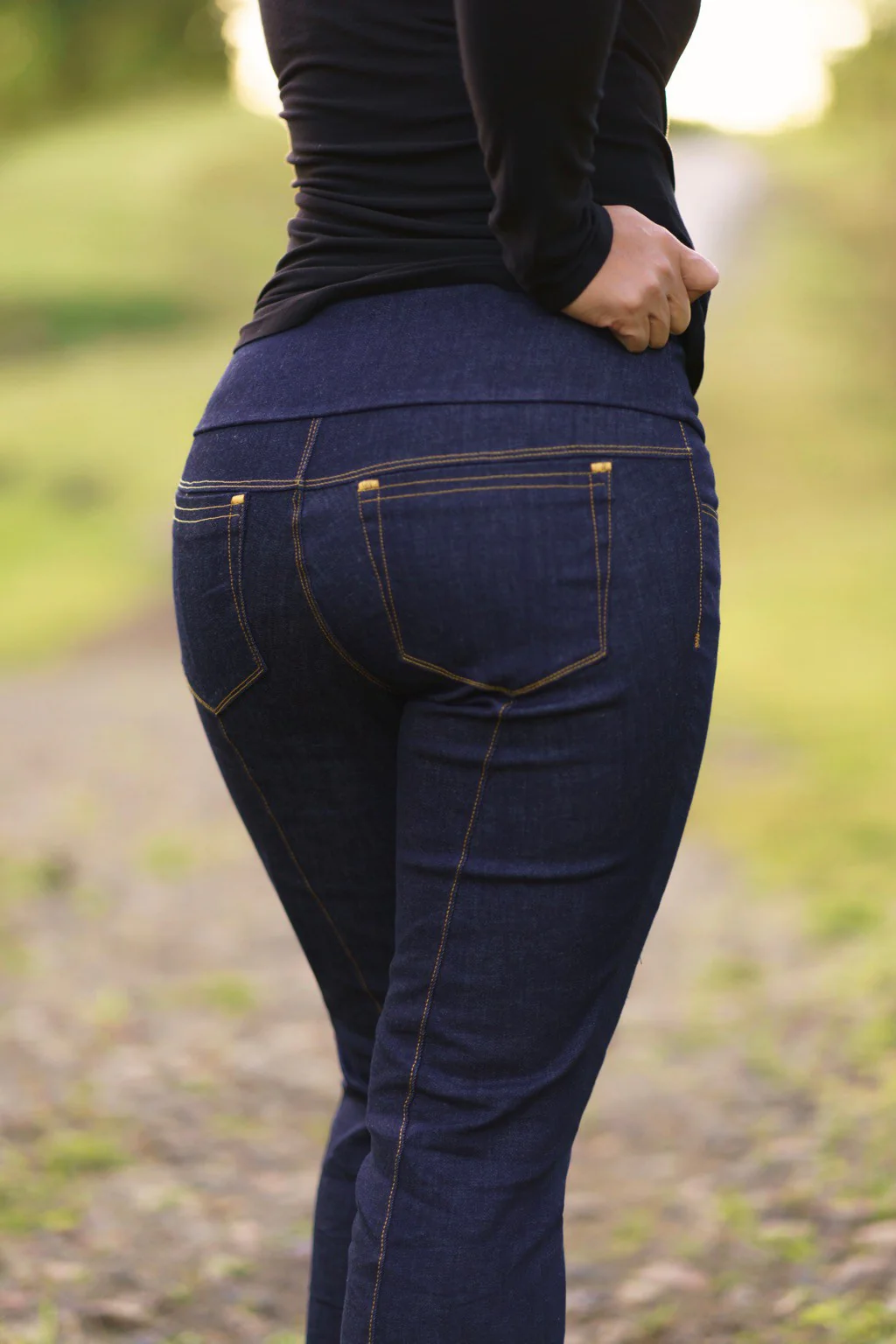 Itch to Stitch Mountain View Pull-on Jeans - Image 6