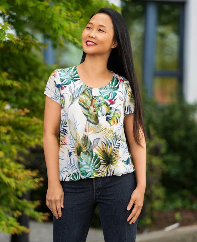Itch to Stitch Nittany Top - Printed copy shop SIZES 16 - 40/DD CUP (+£7.00)