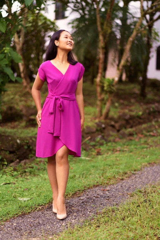 Itch to Stitch Petaluma Faux Wrap Dress - Image 4