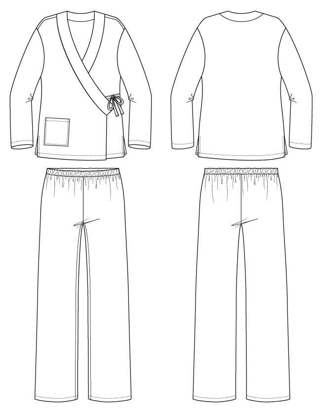 Itch to Stitch Pine Cove Pajamas - Image 9