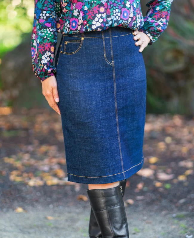 Itch to Stitch Quebec Skirt - Printed copy shop SIZES 16 - 40 (+£5.00)