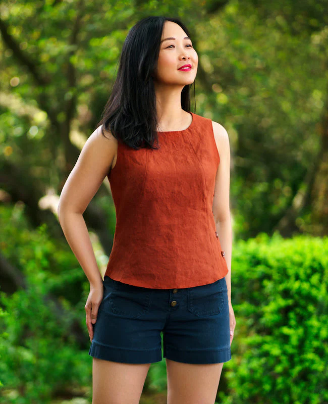 Itch to Stitch Santorini Tank - Printed copy shop SIZES 00-20/D CUP (+£7.00)